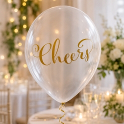 Cheers Clear & Gold 12